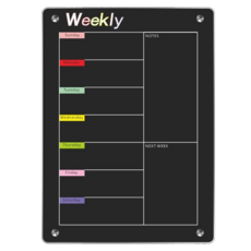 PickUp Life 冰箱用壓克力磁性備忘錄板 Type5 + 筆組, 壓克力