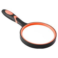 Trillionaire 實用放大鏡 90mm, 1個, 橘黑色