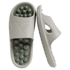 通勤倉庫 指壓拖鞋組 270~275, 1套, 灰色