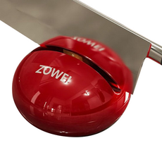 ZOWEI 올인셀 모던 편리한 칼갈이, 레드, 1개