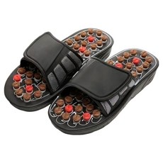 通勤倉庫 指壓拖鞋 260~265, 1個, 棕色