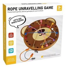 Joy Kids 解繩結大作戰 益智桌遊, 1個, 混色