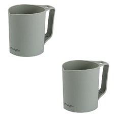 Hot Hot Market 家用浴室必備漱口杯, 2個, 綠色