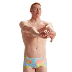 speedo Vask Fresco 17公分短版四角泳褲 8-1284016623