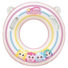 Winnie Connie Catch! Teenieping把手泳圈 70 25S701, 1個, 混色