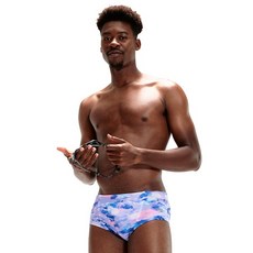 스피도 남성용 클리어워터던 숏사각 수영복 14cm 8-00310115166