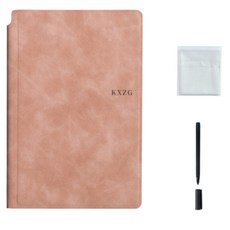 Ganji Life A5 皮革雙面白板 本體 + 白板筆 + 擦拭布套組, PET