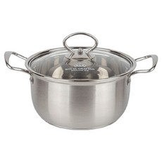 ROYAL GRAFTON 電磁爐適用 Nordic Kitchen Arcen IH 不鏽鋼雙耳鍋, 銀色, 1個, 20cm