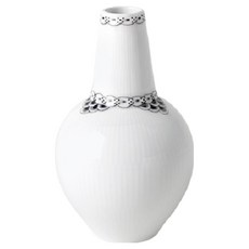 로얄코펜하겐 블랙레이스 꽃병, 화이트