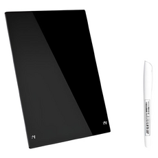 Kania 高級備忘板 白板 A4 + 白板筆套組, 壓克力