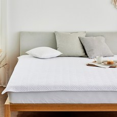 About Cozy 純棉30支紗王子保潔墊兼床罩地墊, 白色