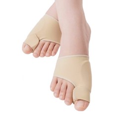 外置型護墊腳趾保護套 膚色 雙腳穿戴組, 1套