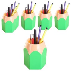세컨드베스트 펜네스트 펜홀더 8.5 x 6.5 x 10.5 cm, 그린, 6개