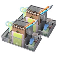 세컨드베스트 홀디펜 펜홀더 20.2 x 10.3 x 9.8 cm, 실버4, 2개