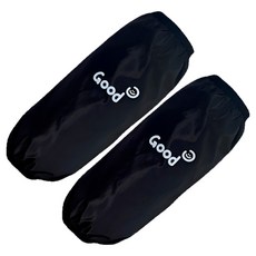마켓링 심플한 미술토시 2p, 블랙