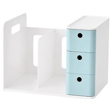 Pastella 桌面收納架 PDO-402, 1個, 粉藍色