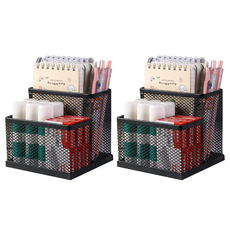 세컨드베스트 홀디펜 펜홀더 10.5 x 10.5 x 9.7 cm, 블랙2, 2개