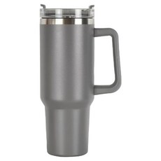 Librika 大容量特大尺寸保溫保冷隨行杯, 1.18L, 1個, 灰色