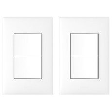 Legrand 羅格朗 阿佩拉 Simple 3路2聯開關 白色, 2個