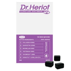 닥터헤리엇 강아지 알러지케어 영양제 가수분해 보습 면역 24g, 8정, 피부/피모+알러지, 1개