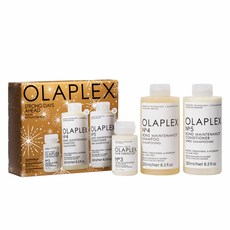 OLAPLEX 髮質革新金三角禮盒組 N3洗前修護 50ml + N4洗髮 250ml + N5護髮 250ml, 1組