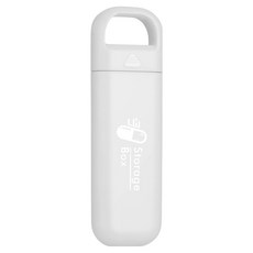 Luneon 時尚便攜式藥盒 灰色, 1個