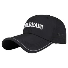 Atirel 長帽簷反光透氣棒球帽, 1個, 黑色