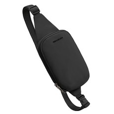 TRAVELON Roam防盜斜肩包 TL-43674, 黑色