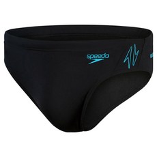 speedo 男款彈性Hyper Boom Splice三角泳褲 8-00301715147