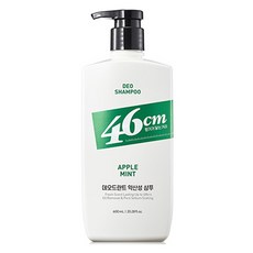 LG생활건강 46센티미터 두취솔루션 약산성 데오드란트 샴푸 애플민트 향, 600ml, 1개