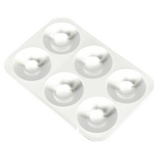 哈太斯莫 簡潔水彩調色盤 小號 小號 調色盤 13 x 9.8 cm, 1個, 6格