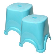 ezHome 家庭生活的達人 小智高椅, 藍色, 2個