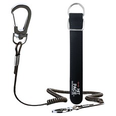 HIT PACE 防遺失彈簧繩掛帶, 黑色, 1個