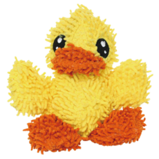 MIGHTY Toys 逗波系列 玩具, 小(5 x 14 x 19cm), 黃色小鴨 黃色 + 橘色, 1個