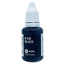 엘틴 푸드칼라 식용색소 진한 검정, 20g, 1개