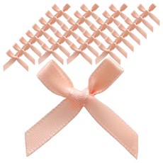 Khohimo 成品緞帶 5W0302, 杏色, 100個