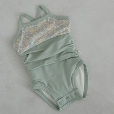 PEEKABOO 女童夏洛特連身泳裝