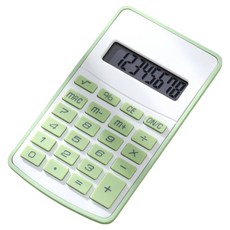 KODACHIEF 계산필수템 계산기, 3스타일 그린, 1개