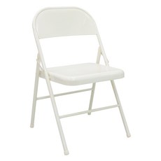 VICFUS 허쉬 다용도 폴딩 접이식 의자, 크림, 1개