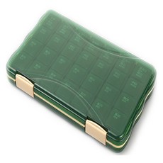 안나앤유 분리가능 28칸 한달 영양제 약통 케이스 그린, 1개