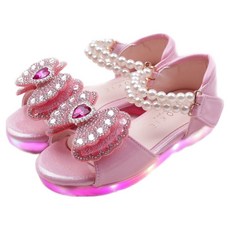 女童 풋풋 Dear Elodie LED 涼鞋