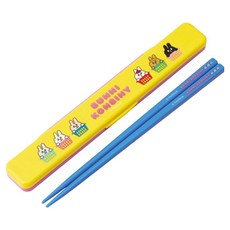 Skater ABC3AG 便攜式抗菌筷子 + 收納盒組, 1套, 邦尼康比尼, 筷子 + 收納盒