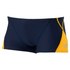 speedo 男士集中托高短版四角訓練泳褲 ST52301, MG