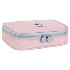 家用常備藥收納包 粉紅色, 1個