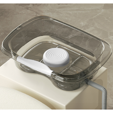 Leinhaim洗頭器 大型 孕婦老人患者用移動式洗頭器, 1個, 灰色