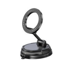 VYVYLABS 維樂譜 磁升360°旋轉車載支架 吸盤式 VJCS-BK, 黑色, 1個