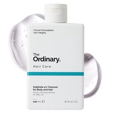 The Ordinary. 4%硫酸鹽身體及頭髮潔膚露, 1個, 240ml
