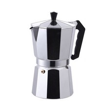 經典義式品味摩卡壺 600ml 銀色 - 高壓萃取，家用咖啡壺, 1個