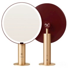 O beauty 奧緹 三色光LED智能美肌/美顏/補光美妝鏡 UFS-188 1186g, 紅酒色