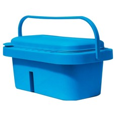 Gold Pang 3合1附蓋調色盤水彩水桶 GP 藍色, 1個, 18格